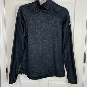 Nike Pro Snakeskin Thermal Zip Up Jacket